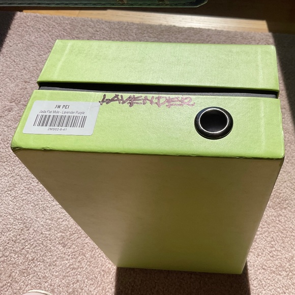 JW PEI Jada Flat Mule - Lavender Purple Size 41 NIB - Picture 7 of 11